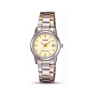 Casio LTP-V002SG-9AUDF Silver Stainless Steel Women's Watch, 31mm