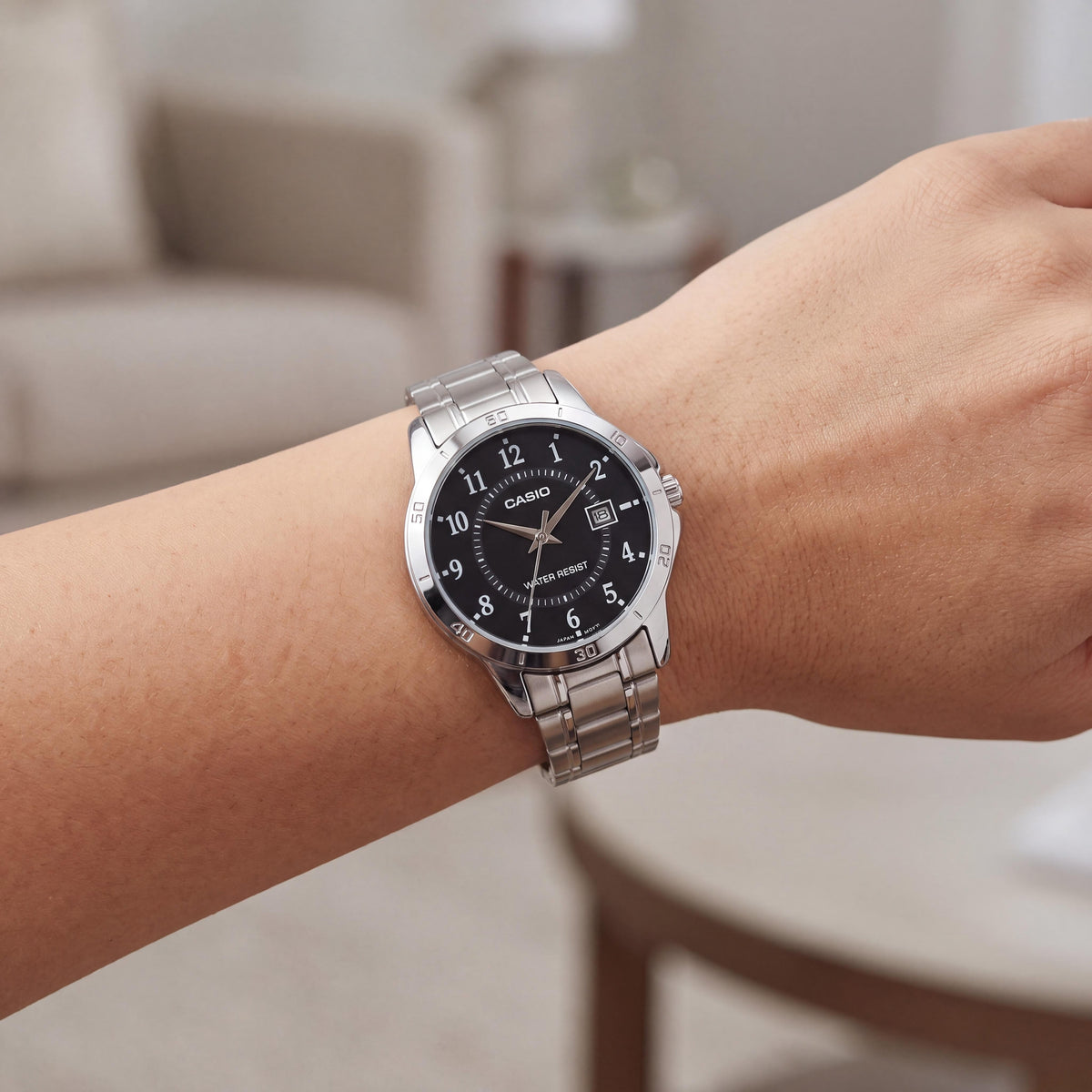 Casio LTP-V004D-1B Silver Watch for Women, Photo 3