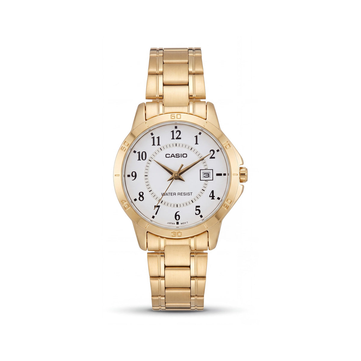 Casio LTP-V004G-7B Unisex Gold Watch, Photo 1