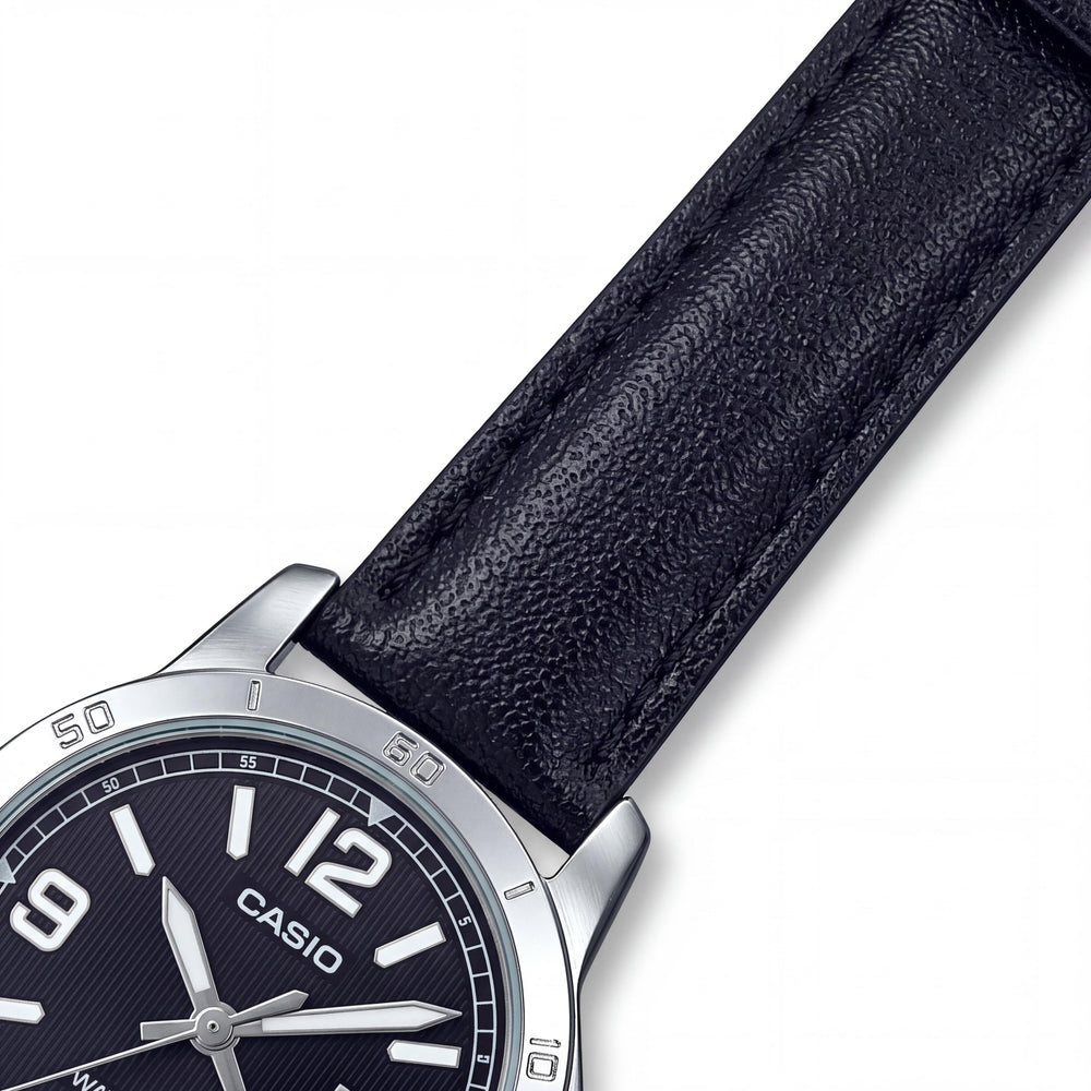 Casio LTP-V004L-1B Women's Watch — front view, Quartz movement