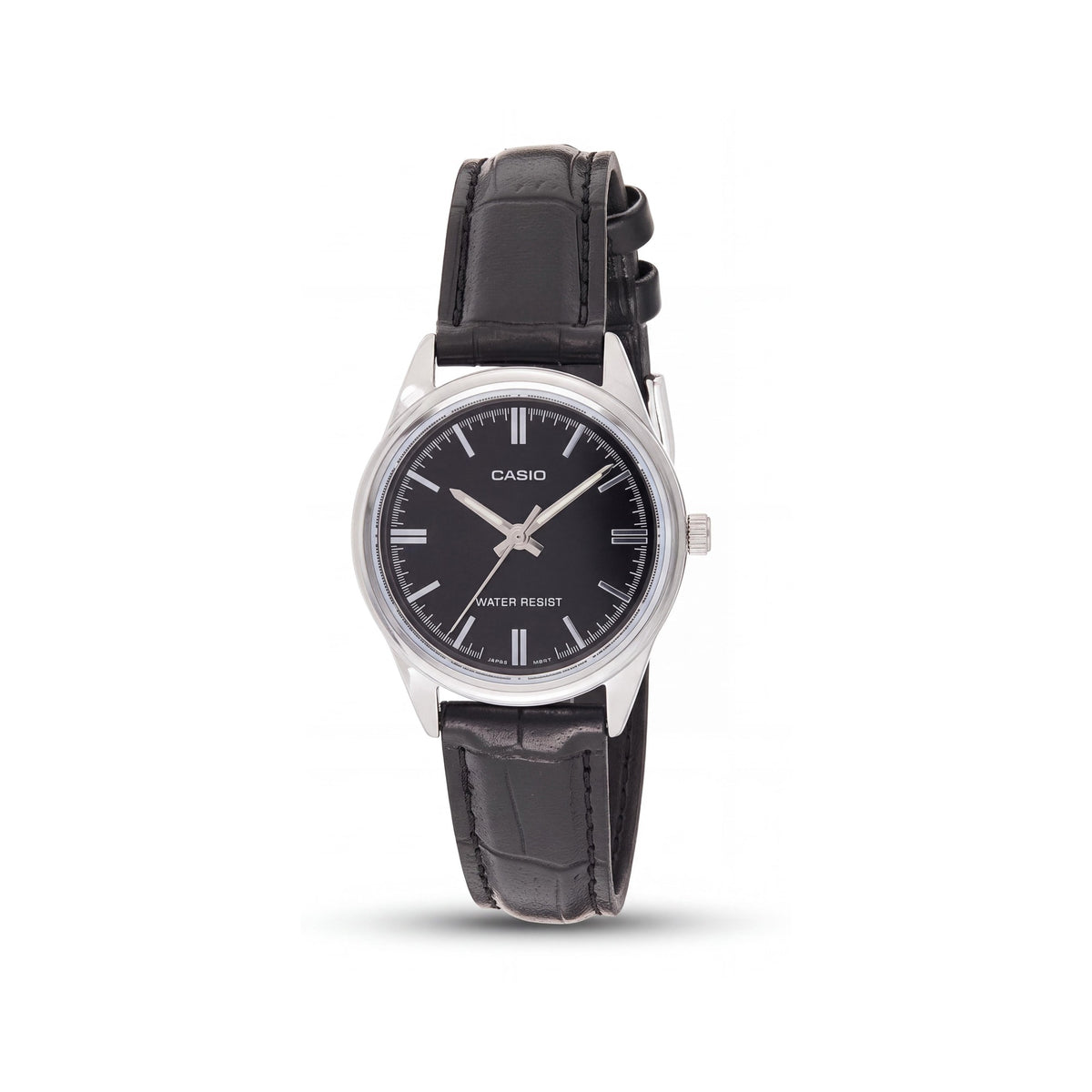 Casio LTP-V005L-1AUDF Unisex Black Watch, 28mm, Photo 1