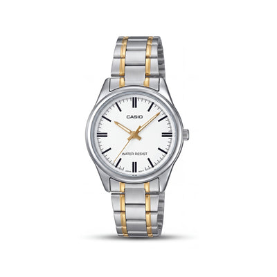 Casio LTP-V005SG-7AUDF Silver Women Watch, 34mm