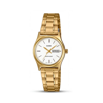 Casio LTP-V006G-7BUDF Gold Stainless Steel Women's Watch