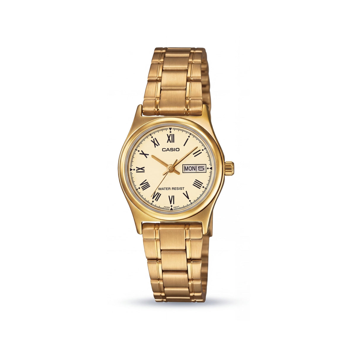 Casio LTP-V006G-9BUDF Women's Gold Watch, 25mm, Photo 1