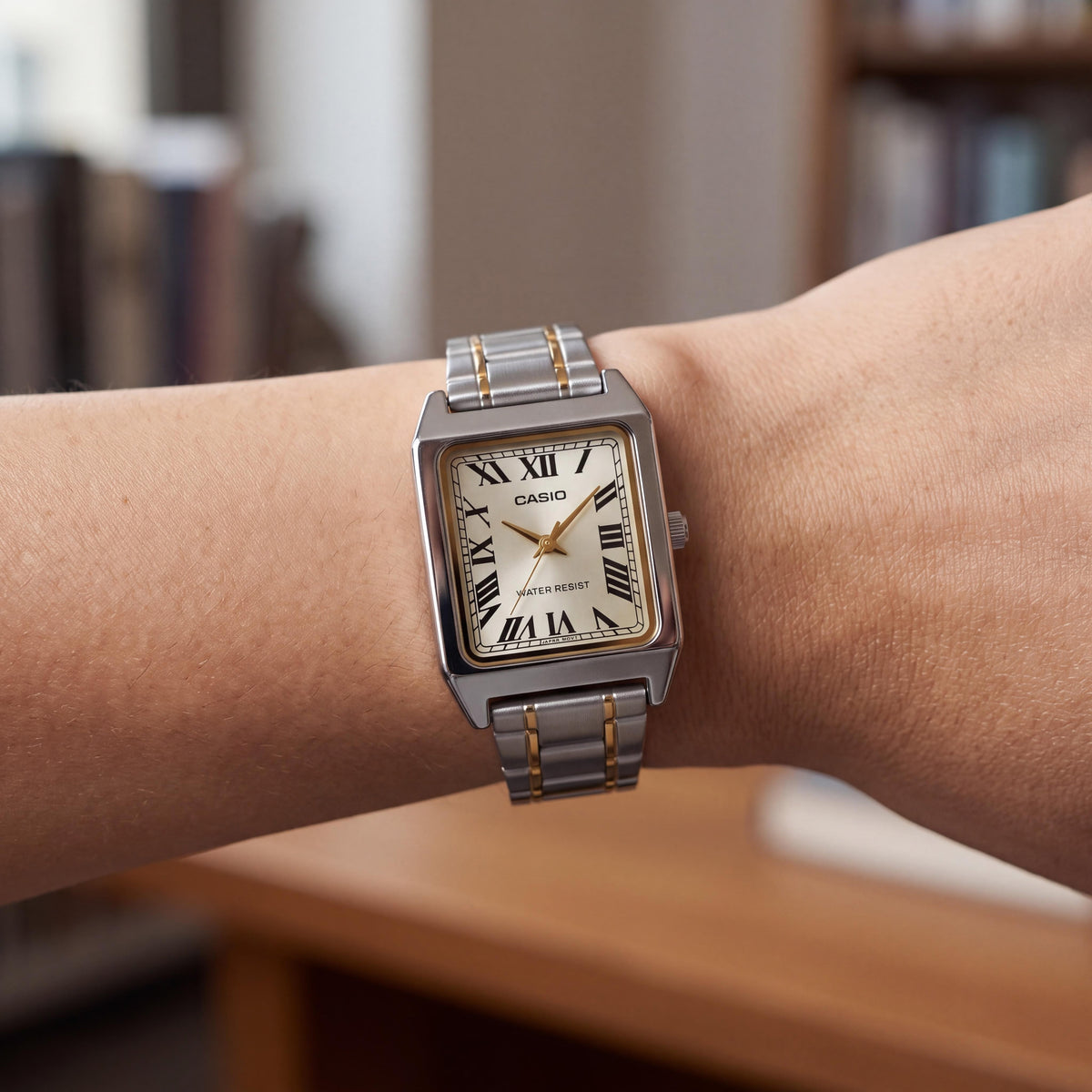 Casio LTP-V007SG-9BUDF-US Unisex Silver Watch, 22mm, Photo 3