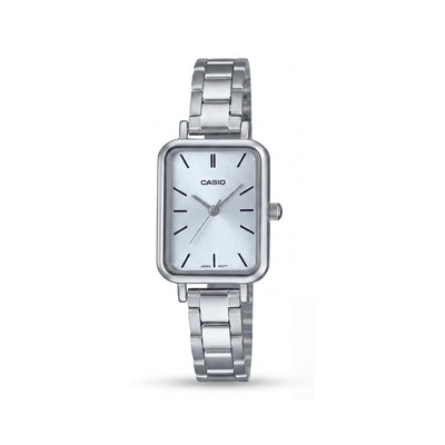 Casio LTP-V009D-2EUDF Silver Stainless Steel Unisex Watch, 22mm