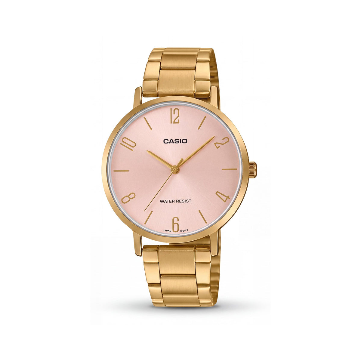 Casio LTP-VT01G Unisex Gold Watch, 34mm, Photo 1