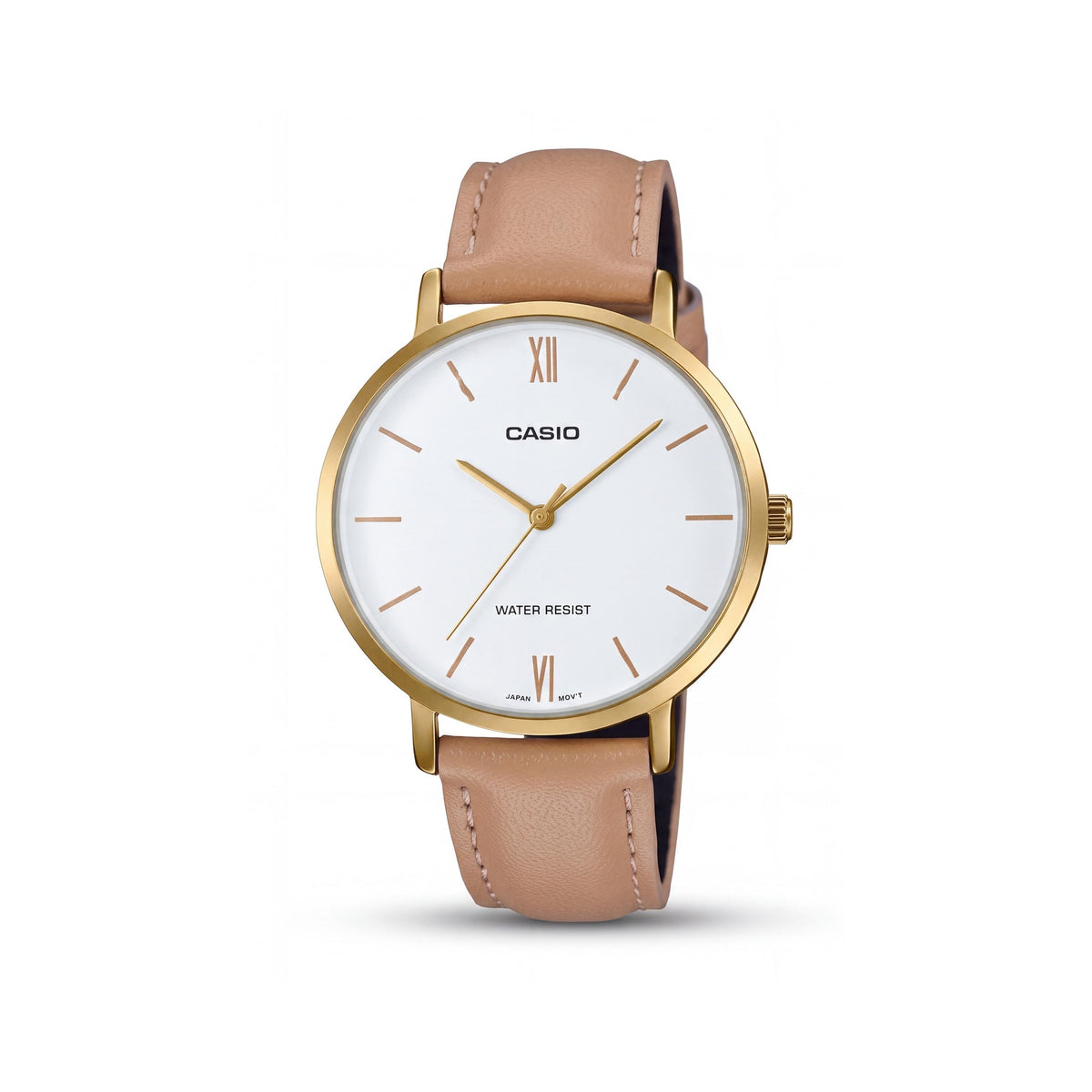 Casio LTP-VT01GL-7B Brown Watch for Women, 40mm, Photo 1