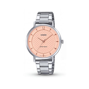 Casio LTP-VT04D-4A Silver Stainless Steel Women's Watch, 34mm