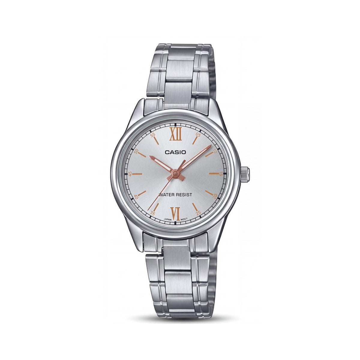 Casio Ltpv005D-7B2 Silver Watch for Women, 28mm, Photo 1