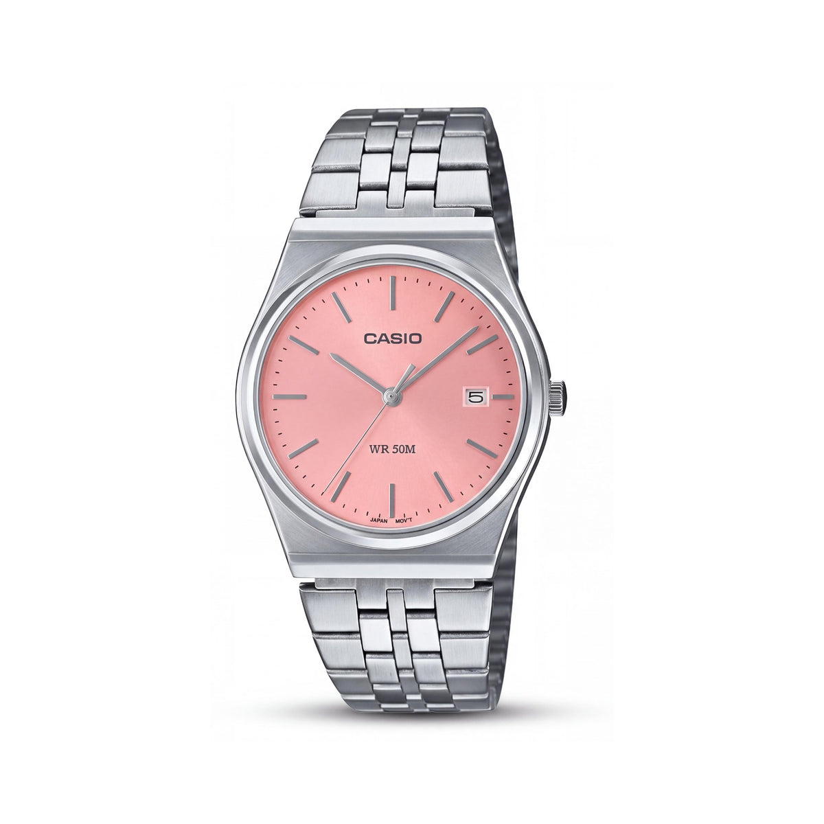 Casio MTP-B145D-4AVDF Unisex Silver Watch, 35mm, Photo 1