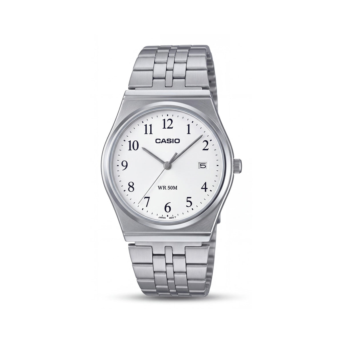 Casio MTP-B145D-7BVDF Unisex Silver Watch, 35mm, Photo 1