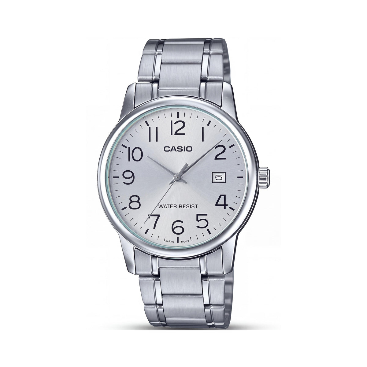 Casio MTP-V002D-7BUDF Men's Silver Watch, 38mm, Photo 1