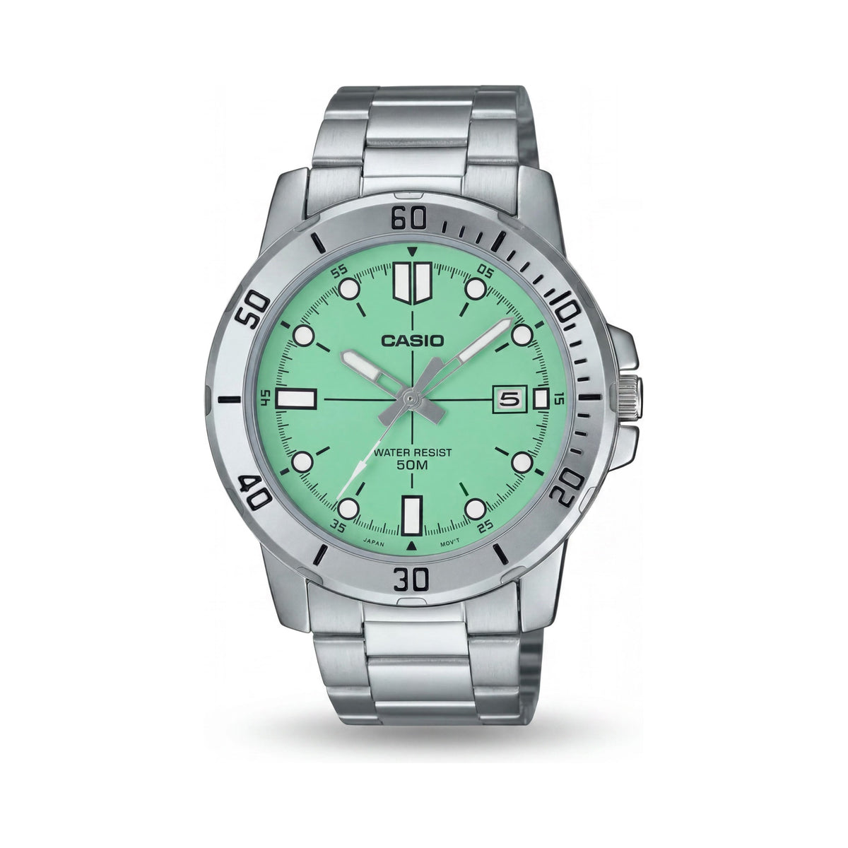 Reloj Casio MTP-VD01D-3E1VUDF para hombre, color plateado, 40mm, Photo 1