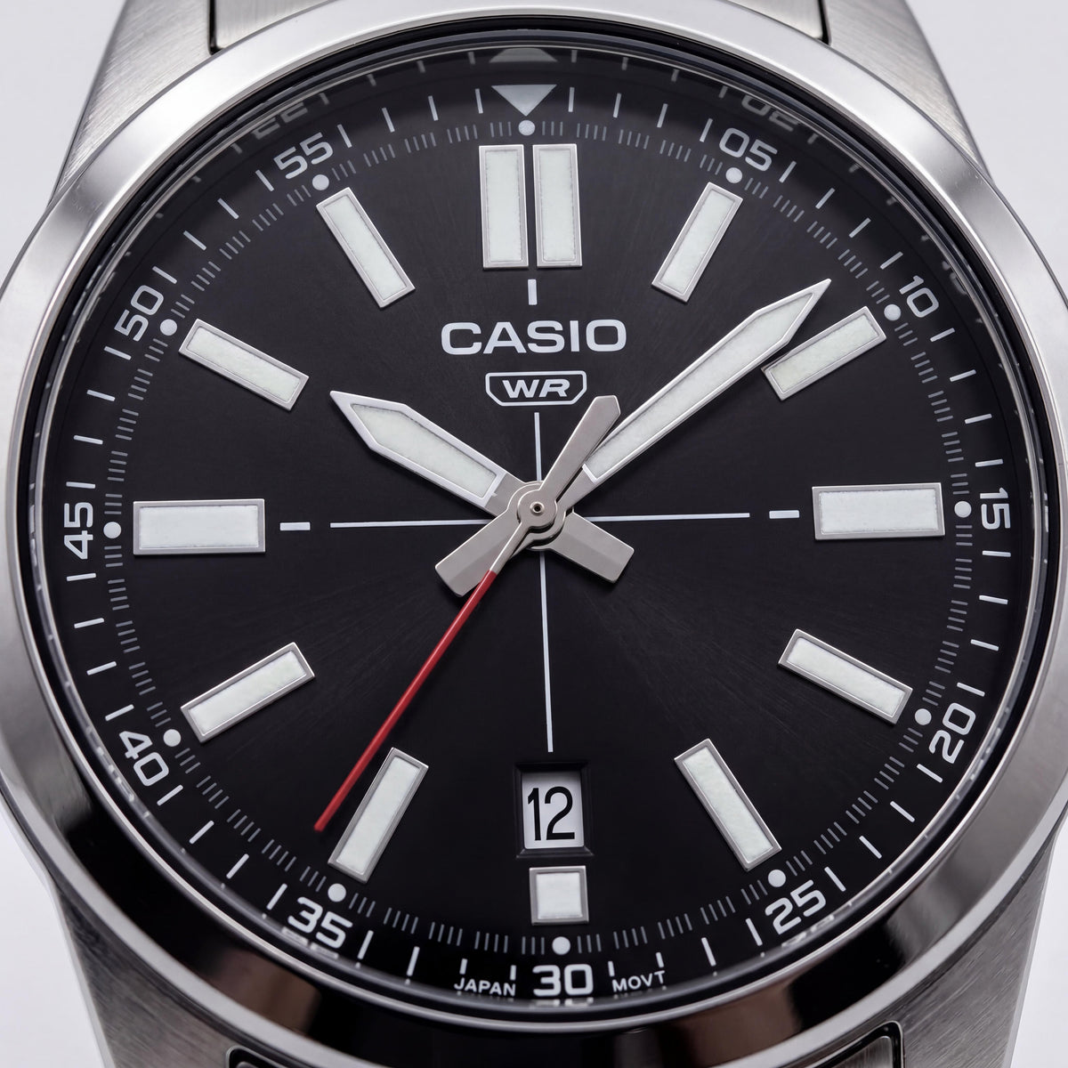 Reloj de hombre Casio MTP-VD02B-1EUDFl cronógrafo plateado, Photo 2
