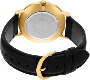 Casio MTP-VT01GL-1B2UDF Men Watch — side view, Stainless Steel case 40mm