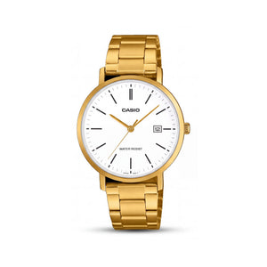 Casio MTP-VT05G-7EDF Gold Stainless Steel Men's Watch, 37mm