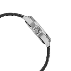 Casio MTP-1183E-7A Stainless Steel Men's Watch worn in studio photo, White Dial
