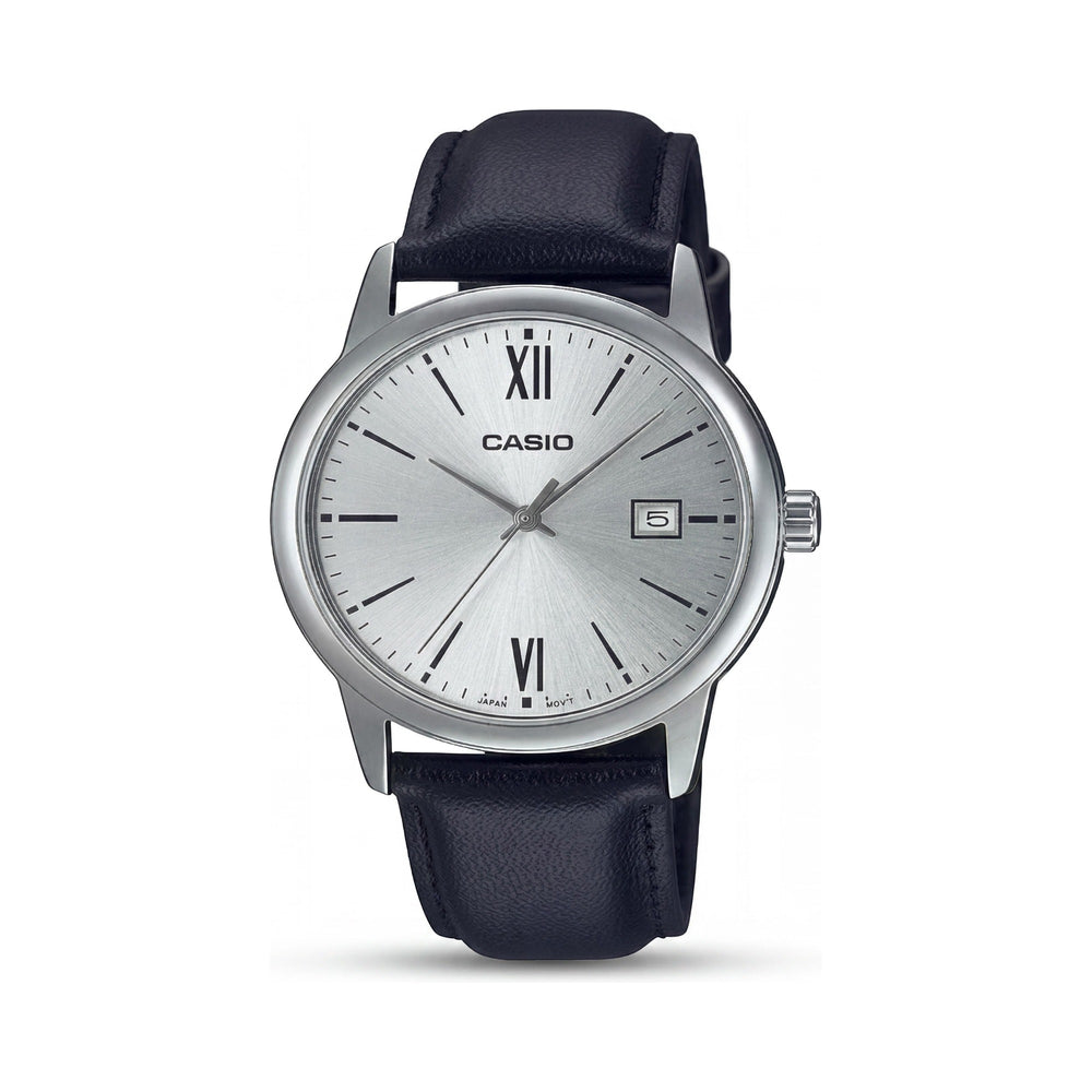 Casio Silver Stainless Steel Men's Watch, 38mm