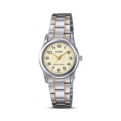 Casio V001Sg Silver Stainless Steel Women's Watch, 25mm