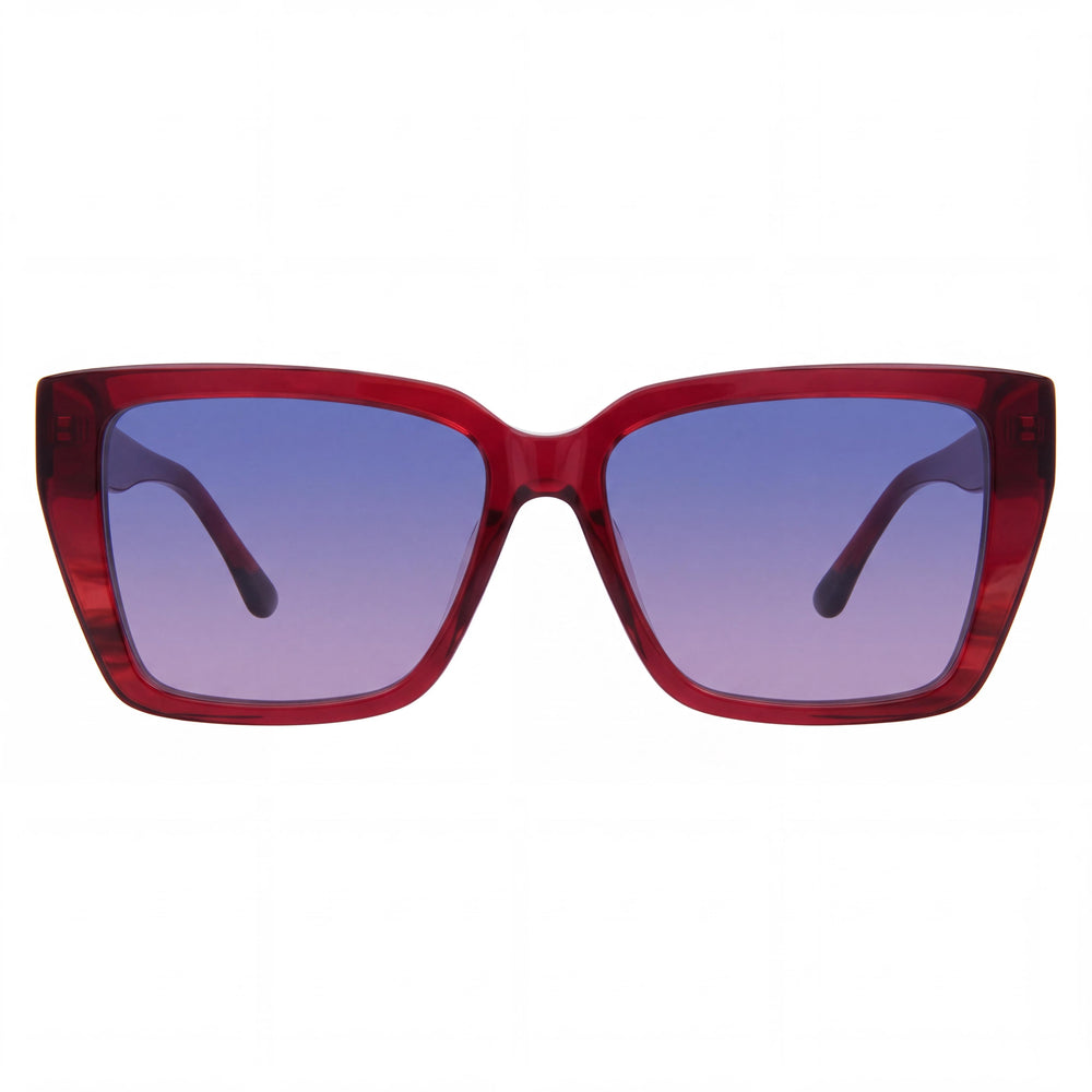 Champion Melt Rectangle Sunglasses for Men — front view, Acetate frame