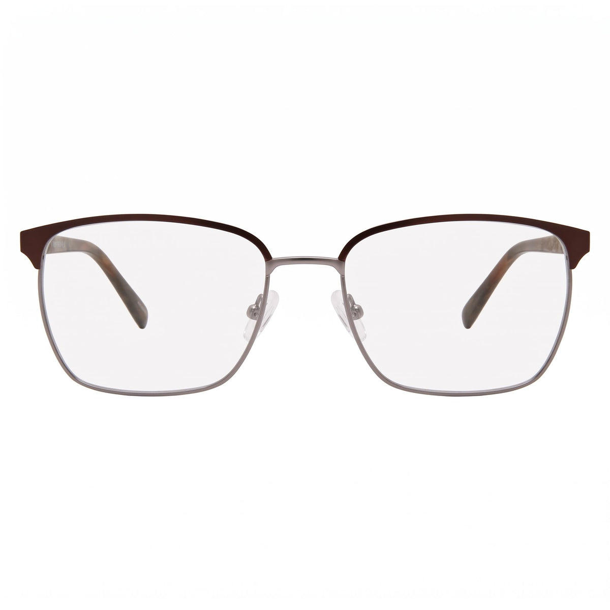 Monturas de gafas Chesterfield 72xl de metal marrón para hombre con lentes de demostración - lentes de 55 mm, puente de 18 mm, patilla de 145 mm, Photo 2