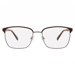 Chesterfield 72xl Rectangle Eyeglasses for Men — front view, Metal