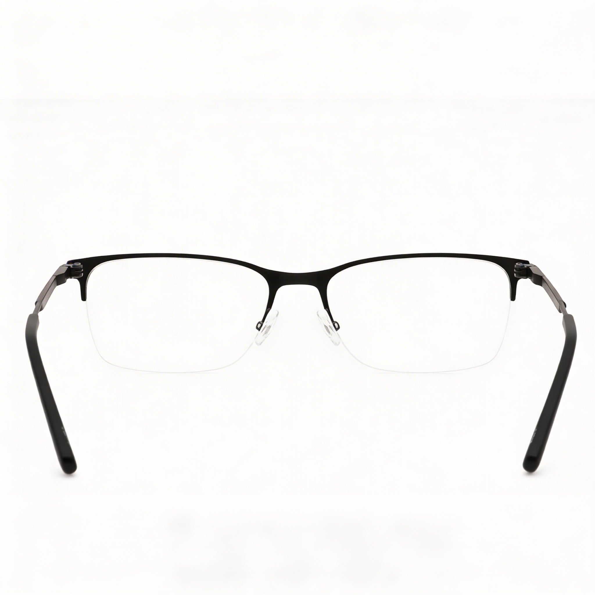 Chesterfield Ch 108xl Black Rectangle Eyeglasses for Men, Metal 58mm, Photo 2