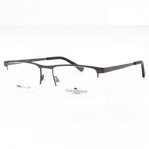 Chesterfield CH 113XL Black Rectangle Eyeglasses for Men, Metal frame