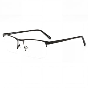 Chesterfield CH 113XL Black Rectangle Eyeglasses for Men, Metal frame