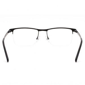 Chesterfield CH 113XL Rectangle Eyeglasses Men — side view, Black Metal temples