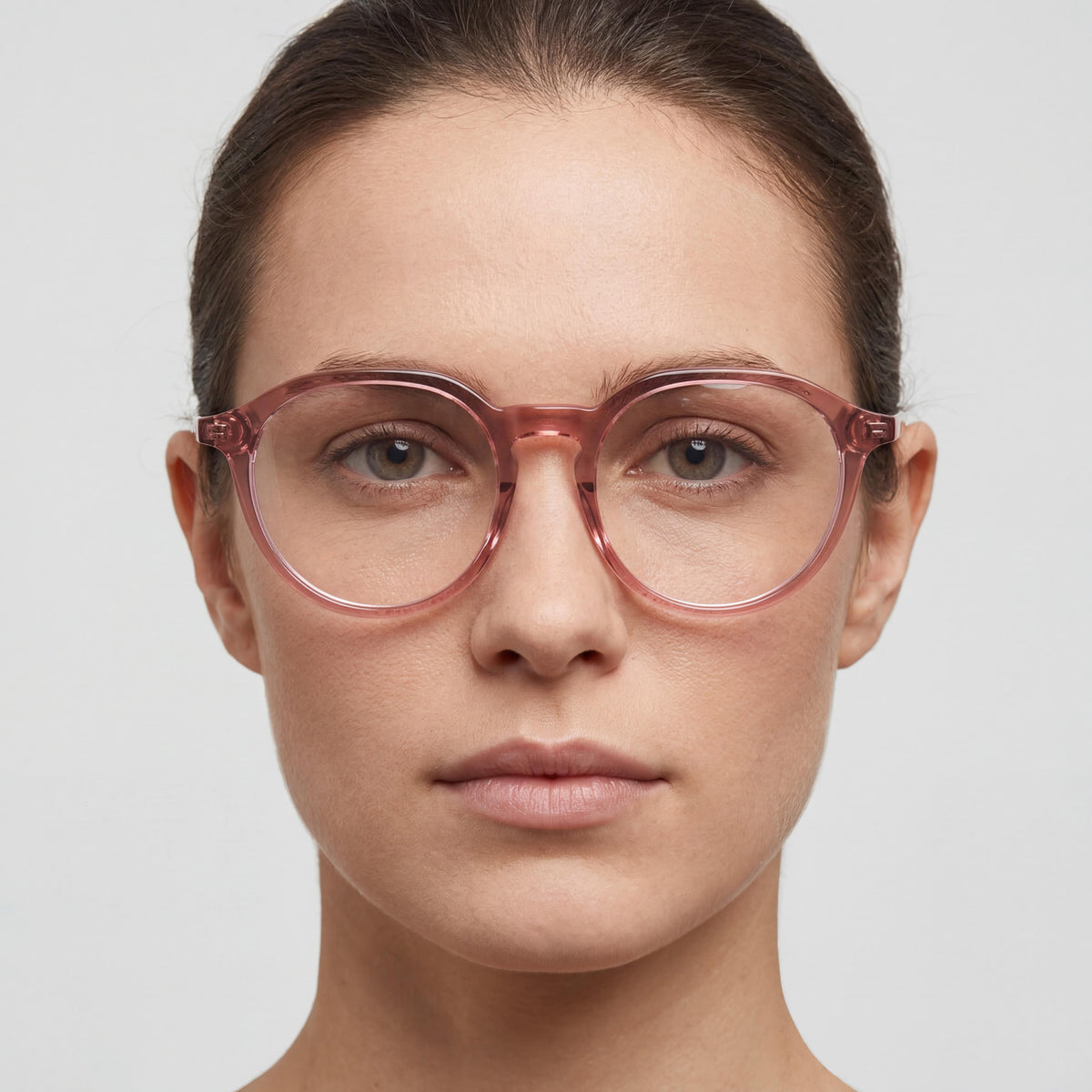Gafas graduadas Chloé Ch0012o-006 ovaladas rosas para mujer, plástico 50mm, Photo 3
