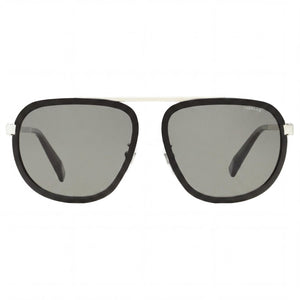 Chopard Rectangle Sunglasses for Women — front view, Metal frame
