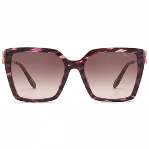 Chopard SCH371S Butterfly Sunglasses for Women — front view, Cellulose Acetate frame