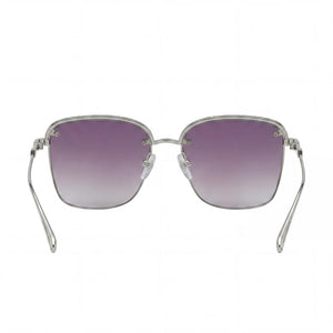 Chopard Schd45s Aviator Sunglasses for Women — interior view, Non-Polarized lens detail