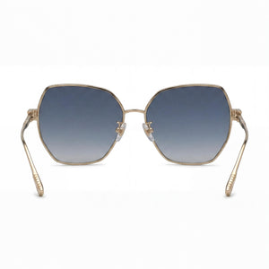 Chopard Schl28m Oval Sunglasses for Women — interior view, Non-Polarized lens detail