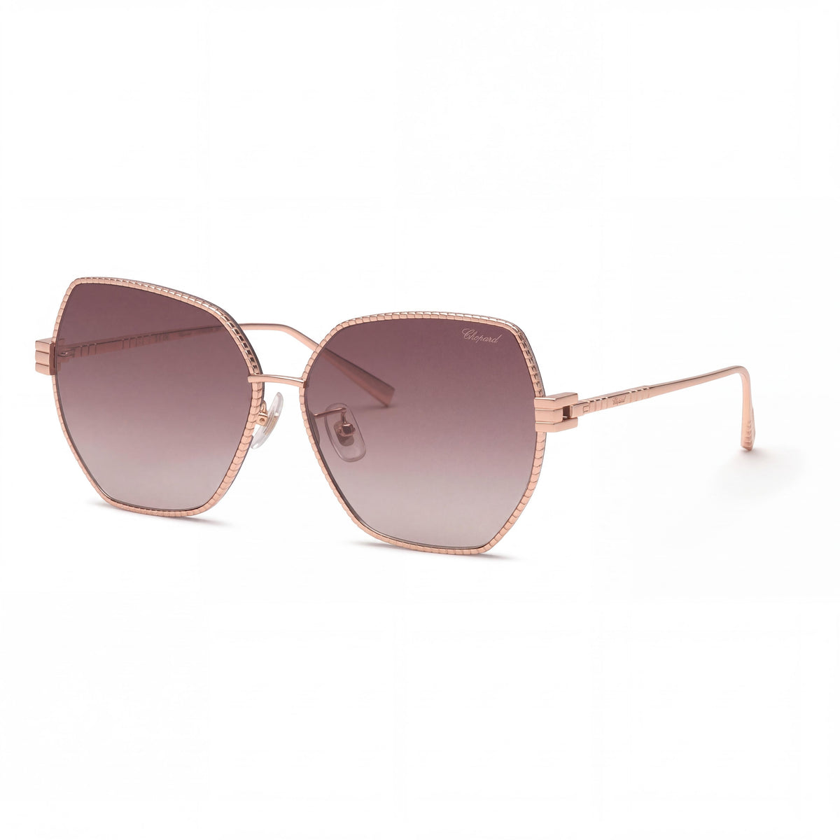 Gafas de sol cuadradas Chopard SCHL28M doradas para mujer, 59 mm, Photo 1