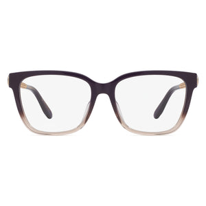 Chopard VCH333W Square Eyeglasses for Women — front view, Acetate-Metal