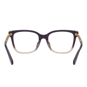 Chopard VCH333W Square Eyeglasses for Women — interior view, Plastic demo lenses