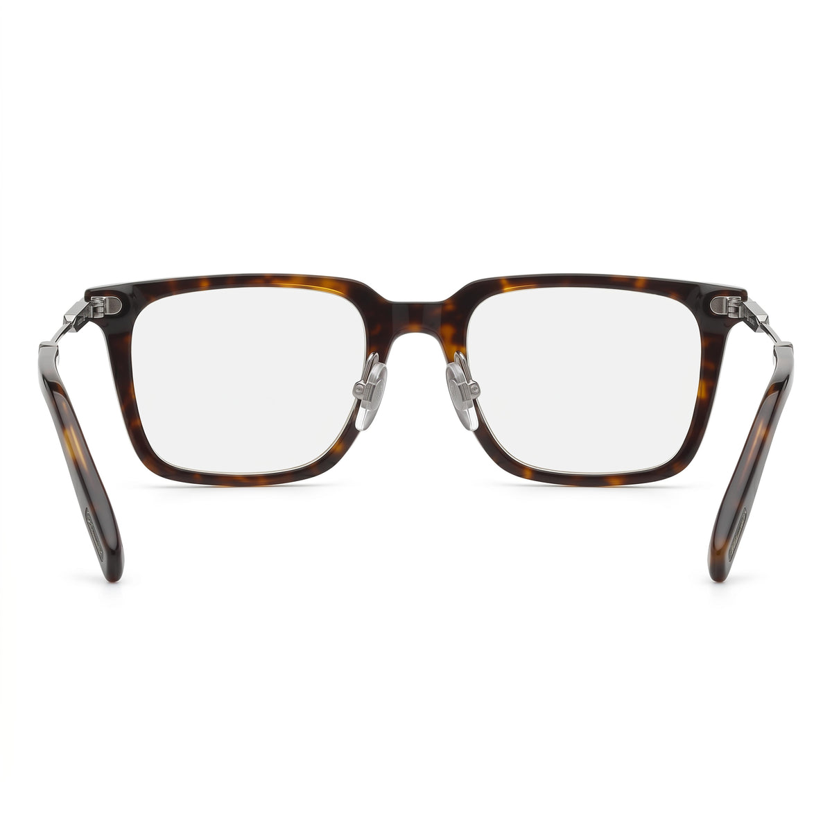Gafas graduadas rectangulares Chopard VCH346 Havana brillante ocre para hombre, 52 mm, Photo 3