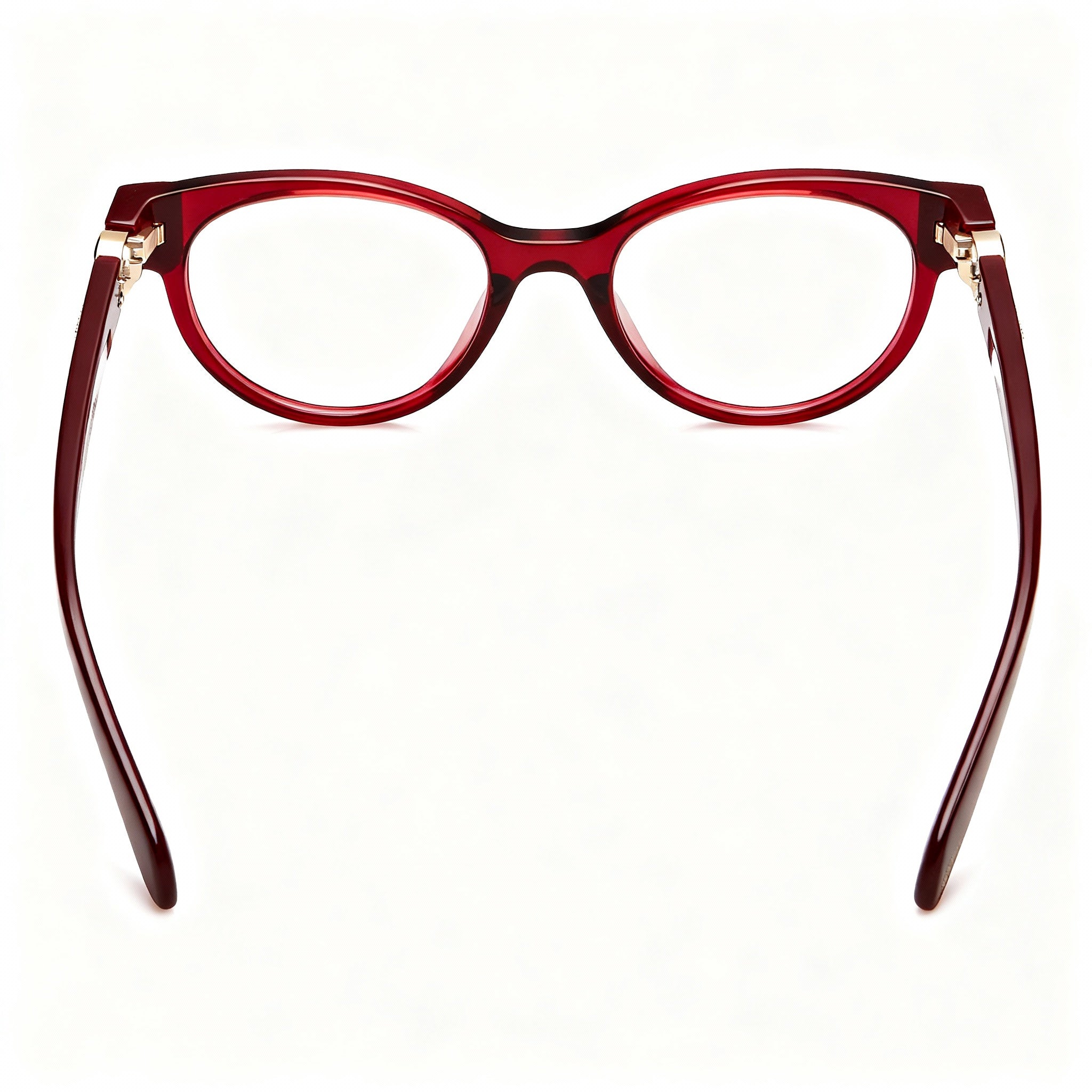 Chopard VCH350S Gafas Ovaladas Burdeos para Mujer, Acetato 53mm, Photo 2