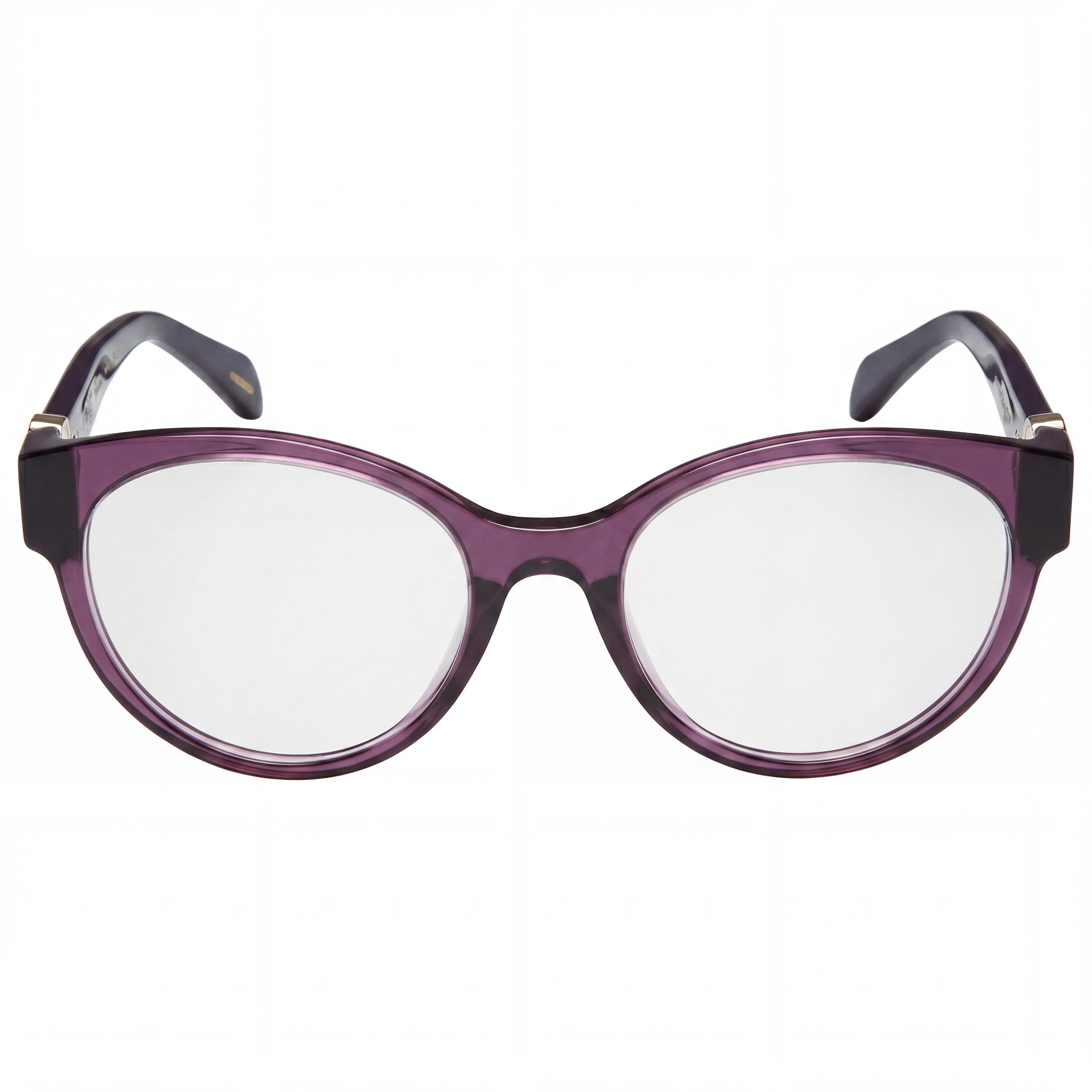 Chopard VCH350S Violet Oval Eyeglasses for Women, Acetate 53mm, Photo 2