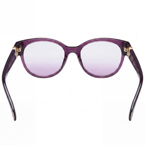 Chopard VCH350S Oval Eyeglasses for Women — interior view, Polycarbonate demo lenses