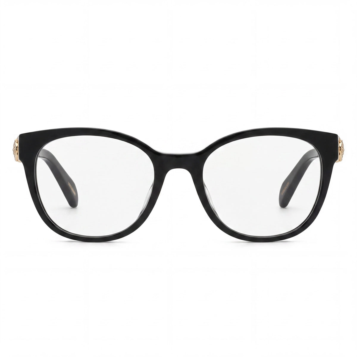 Gafas Chopard Vch356s estilo ojo de gato en negro brillante para mujer, 53 mm, Photo 2