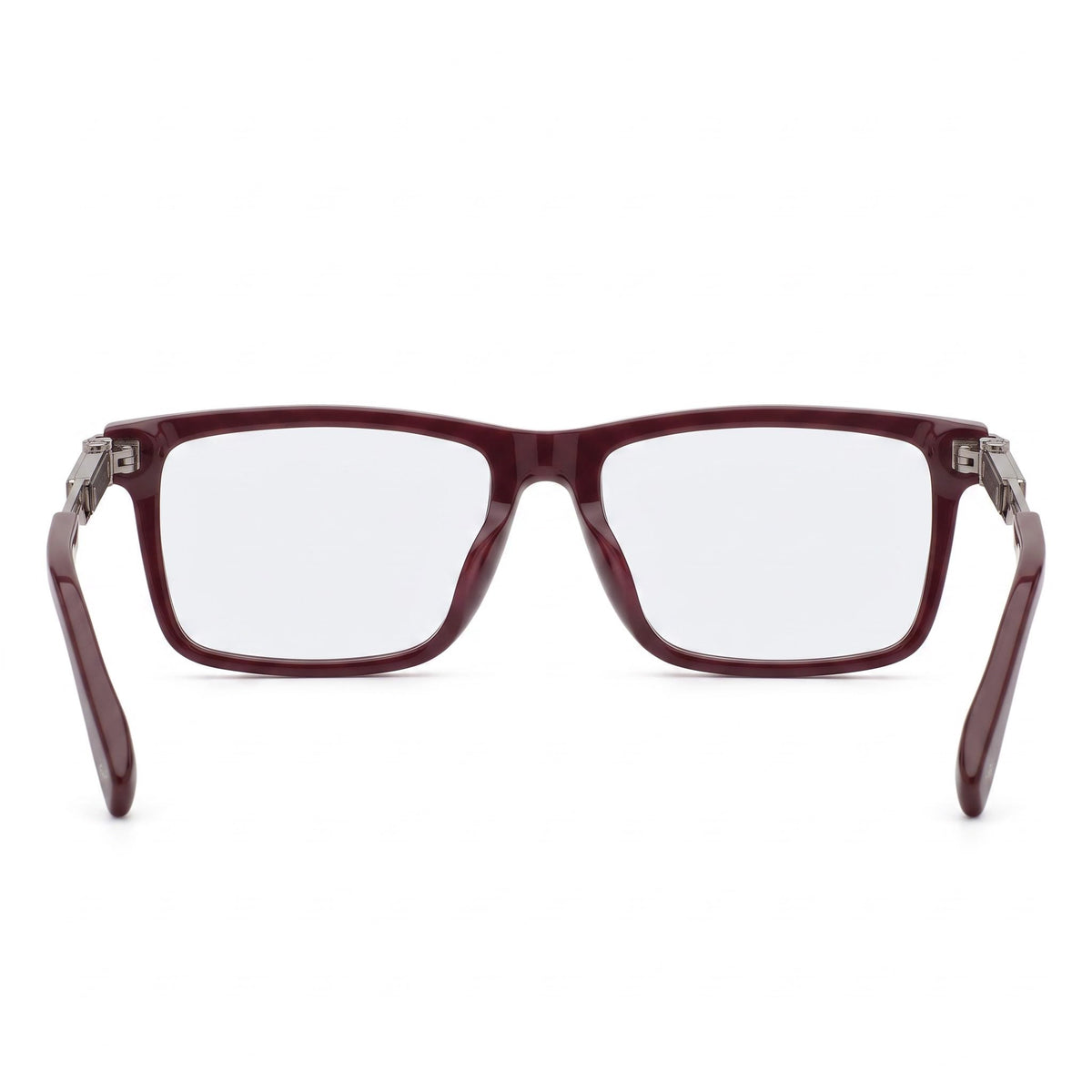 Gafas rectangulares Chopard Vch357 color burdeos para hombre, 55 mm, Photo 2