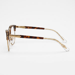 Chopard VCHG59 Square Eyeglasses for Men — front view, Metal