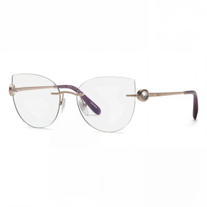 Chopard VCHL27S Gold Cat Eye Eyeglasses for Women, Metal frame