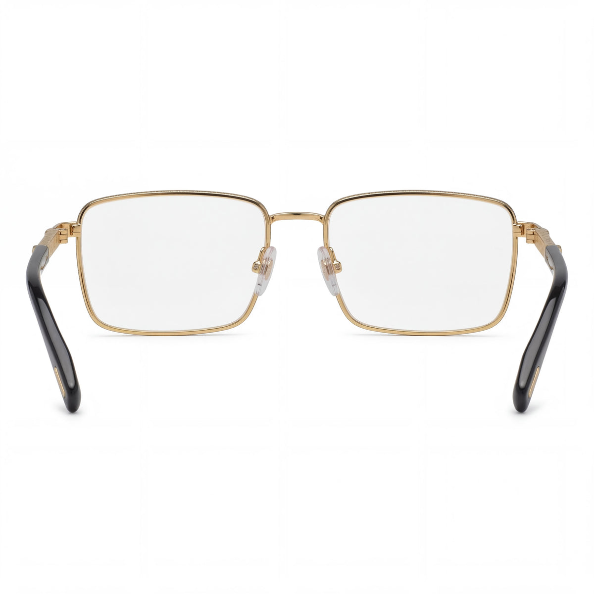 Gafas rectangulares para hombre Chopard VCHL48 en negro, 56 mm, Photo 4