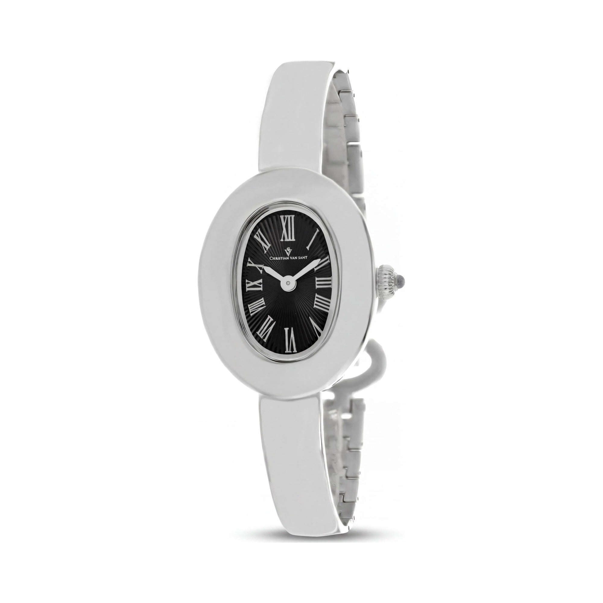 Reloj Christian Van Sant Anora CV4331 para mujer, esfera negra de 26 mm, Photo 1