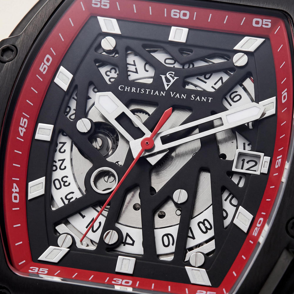 Christian Van Sant Men's Watch — front view, Automatic movement 40mm